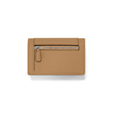 Brighton Interlok Medium Wallet, Cappucino