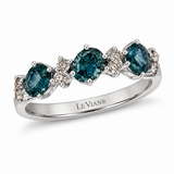 Le Vian® 14K Vanilla Gold® 1 CT Montana Sapphire Ombré™ & 1/6 CTW Nude Diamonds™ Ring