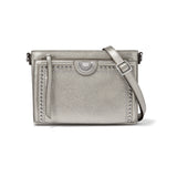 Brighton Jordyn Cross Body Organizer, Titanium