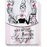 Brighton Drink Champagne Notepad