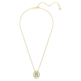 Swarovski Chroma Pendant, Gold/Green