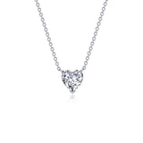 Lafonn Heart Solitaire Necklace