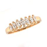 Marquise Diamond 7-Stone Ring