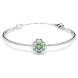 Swarovski Una Angelic Bangle, Green