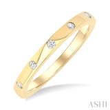 Flush Set Diamond Love Band