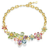 Swarovski Idyllia Multicolor Flower Necklace