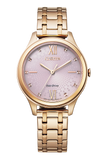 Citizen Rose Gold-Tone Eco-Drive Watch