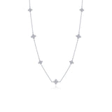 Lafonn Trillium Station Necklace, 18