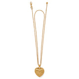 Brighton One Heart Convertible Locket Necklace