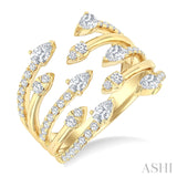 Diamond Open Claw Ring
