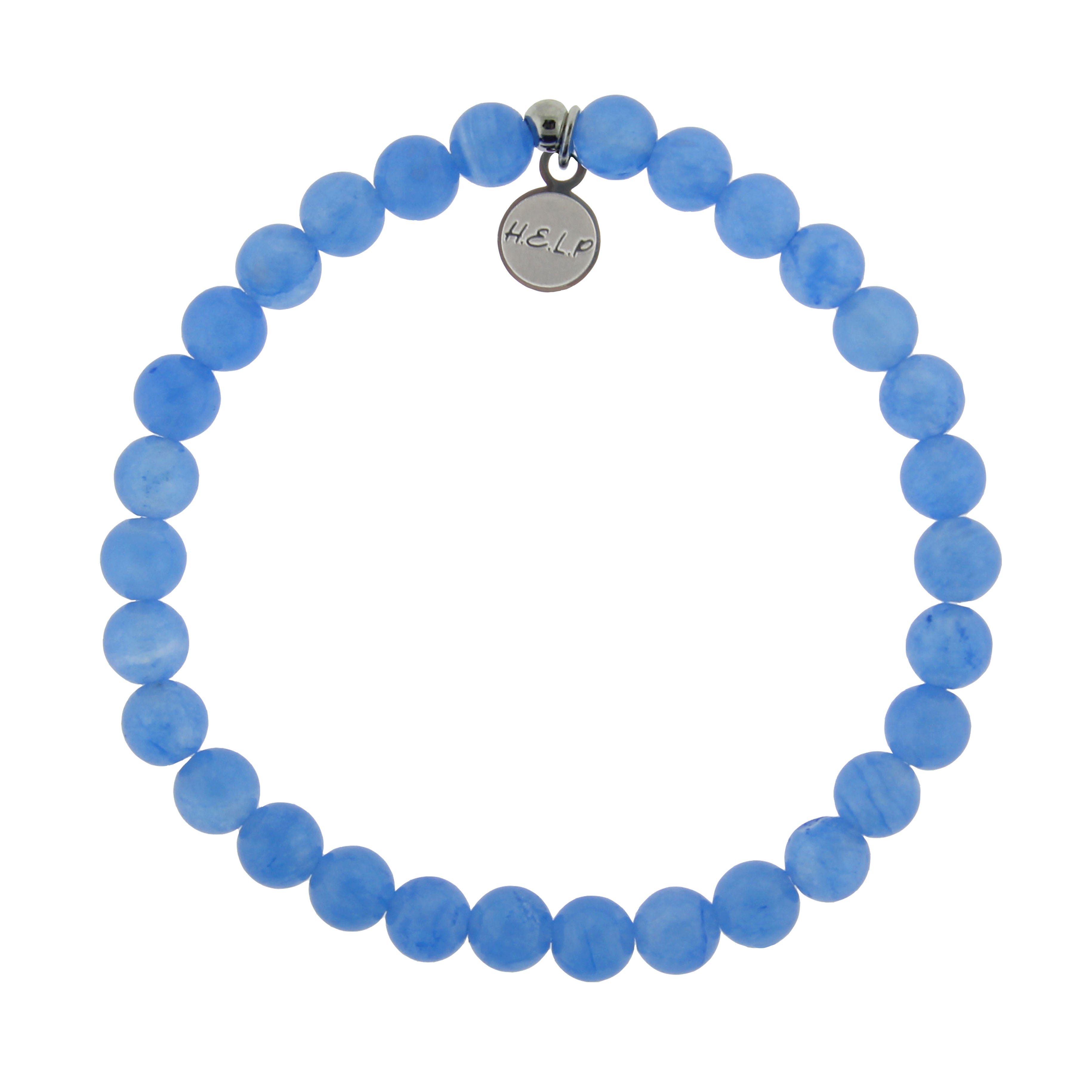 HELP Collection: Inner Beauty Stacker with Azure Blue Jade