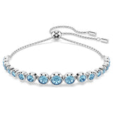 Swarovski Imber Graduated Lariat Bracelet, White/Blue