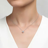 Lafonn 1.00ctw Round Solitaire Necklace