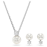 Swarovski Matrix Necklace & Earrings Set