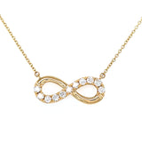 Diamond Infinity Necklace