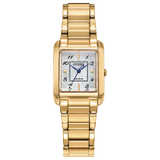 Citizen Ladies St Steel Gold Tone Case w/ MOP Dial