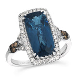 Le Vian Deep Sea Blue Topaz Ring