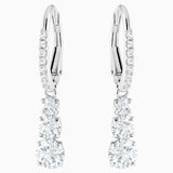 Swarovski Attract Trilogy Round Pierced Earrings