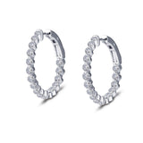 25 Mm Hoop Earrings