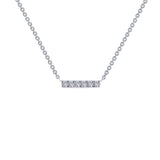 0.09 Ctw Dainty Bar Necklace