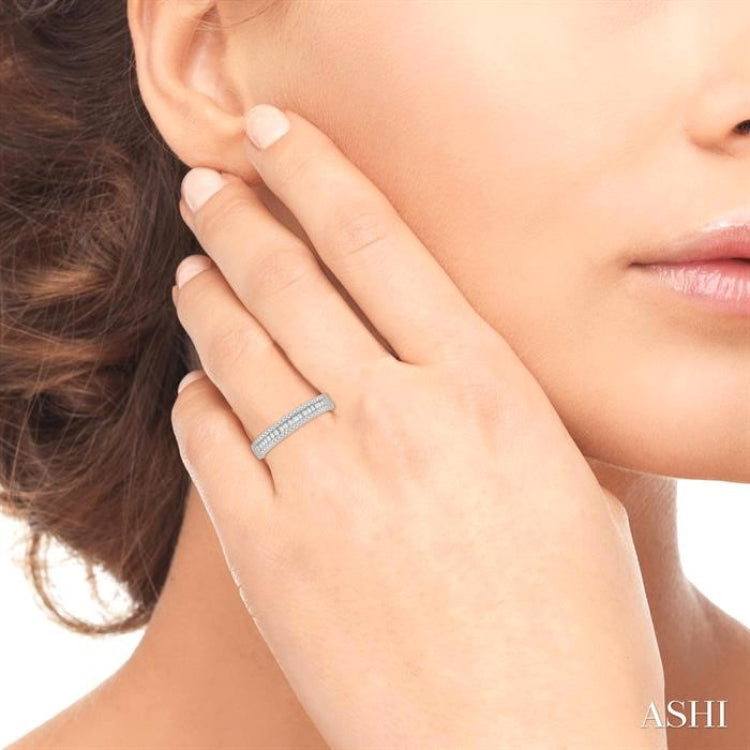Stackable Baguette Diamond Fashion Ring