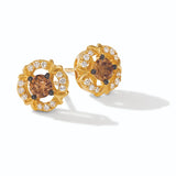 Le Vian Chocolatier® Earrings featuring 1/2 cts. Chocolate Diamonds®, 1/8 cts. Vanilla Diamonds® set in 14K Honey Gold?