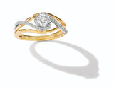 Le Vian Creme Brulee® Ring featuring 5/8 cts. Nude Diamonds set in 14K Two Tone Gold